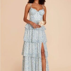 Birdy Grey Lola Dress in Blue Dreamy Ditzy (size small)